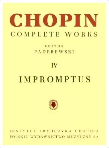 Chopin. Complete Works. Impromptus - Książki