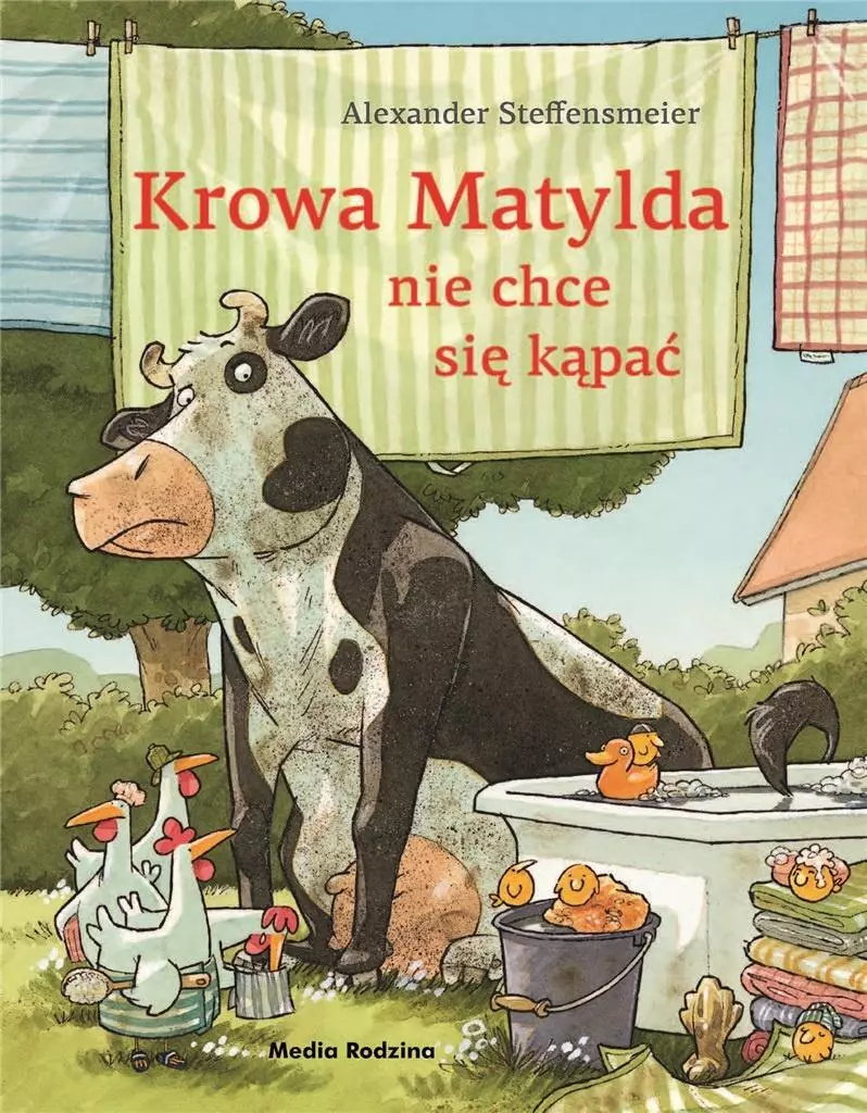 Krowa Matylda nie chce się kąpać - Książki