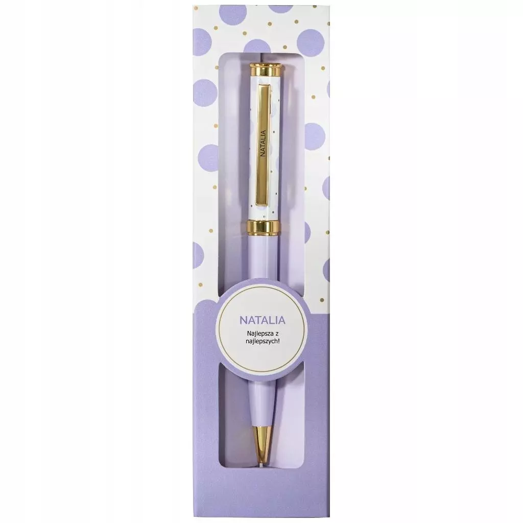 Długopis prezentowy z Natalia - Papiernicze i szkolne