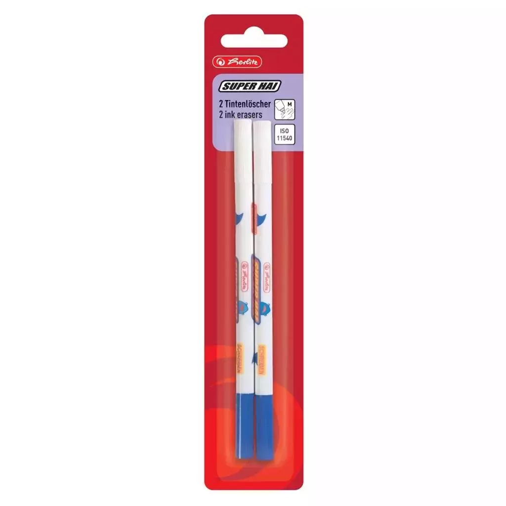 Zmazywacz do atramentu M Super Hai 2szt - Papiernicze i szkolne