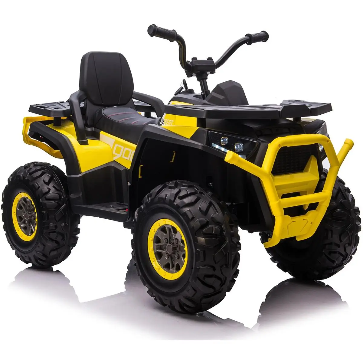 Quad Auto na Akumulator Traper Żółty 1033013 - Zabawki