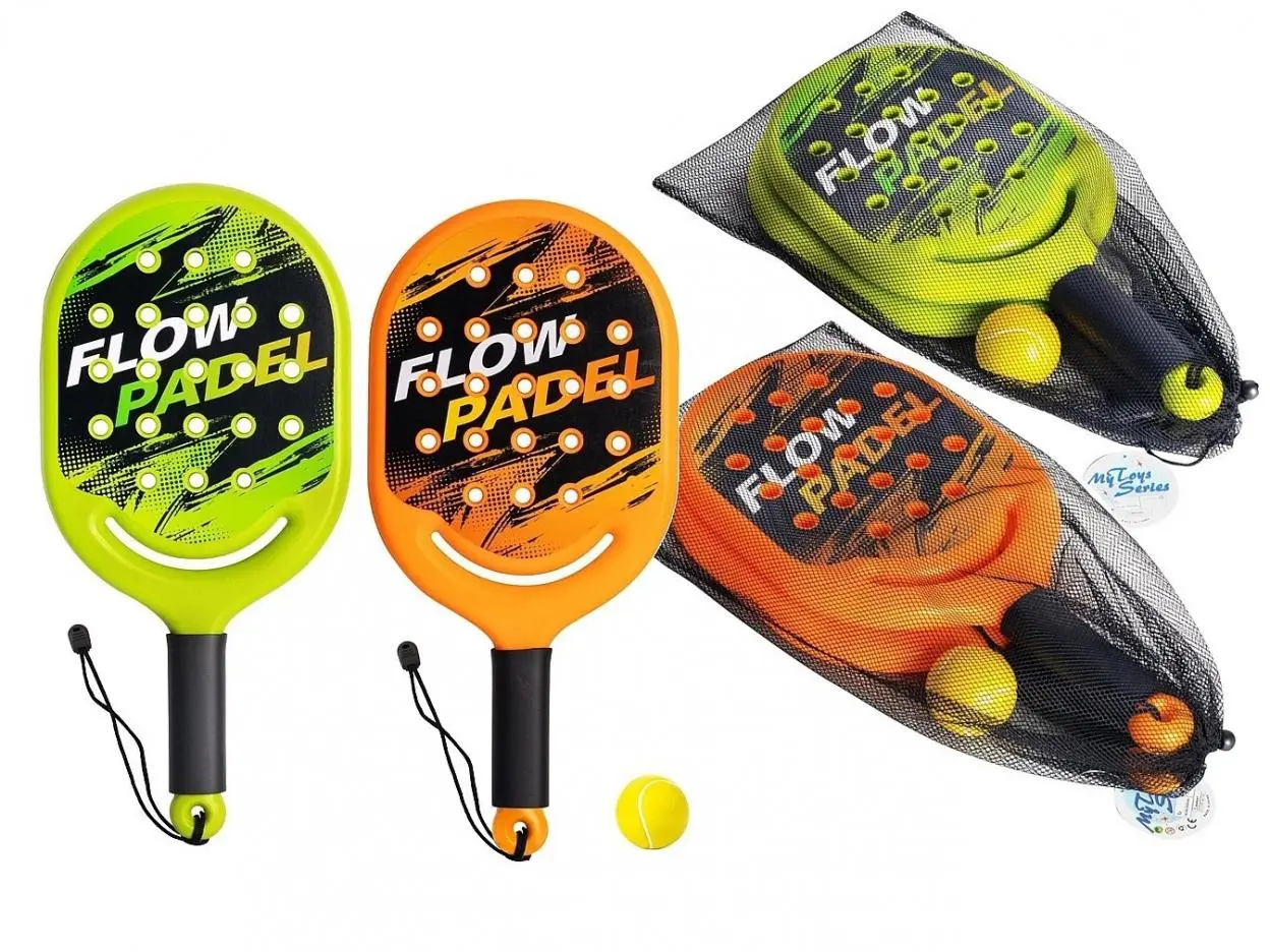 Rakietki z piłeczką MIX - Zabawki