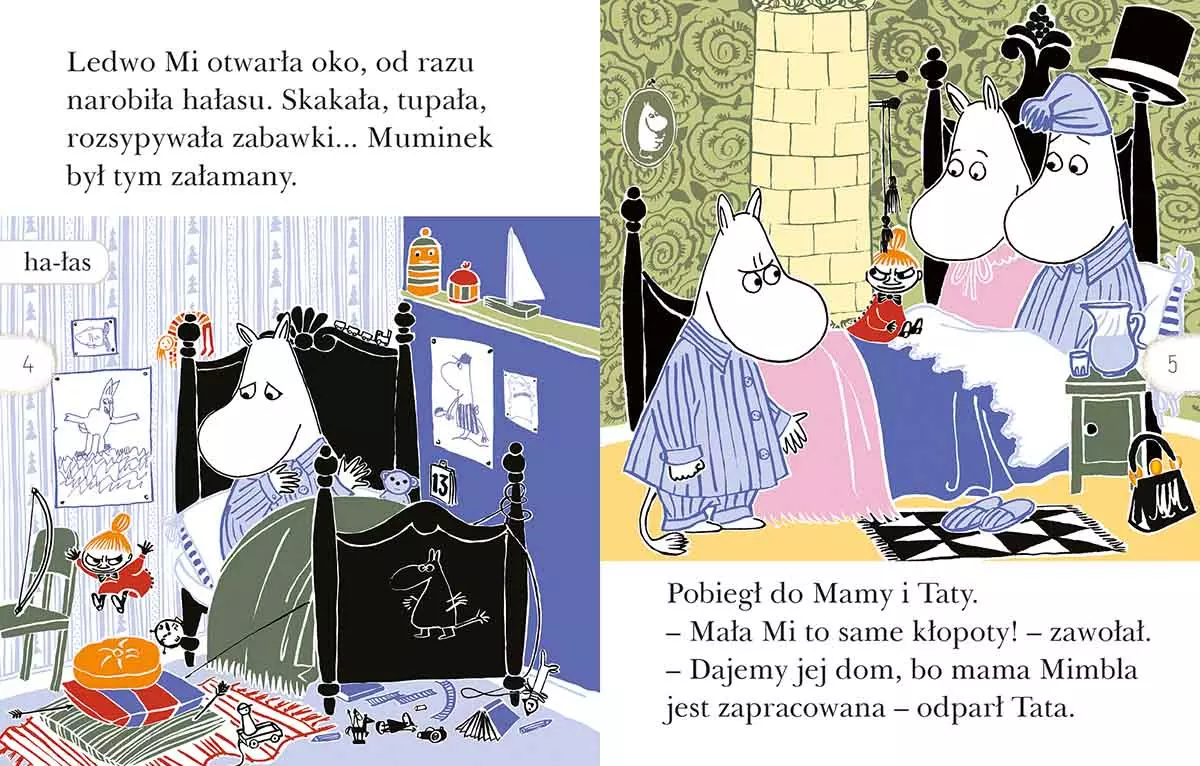 Czytam sobie. Poziom 2. Muminki. Oto Mała Mi - Książki