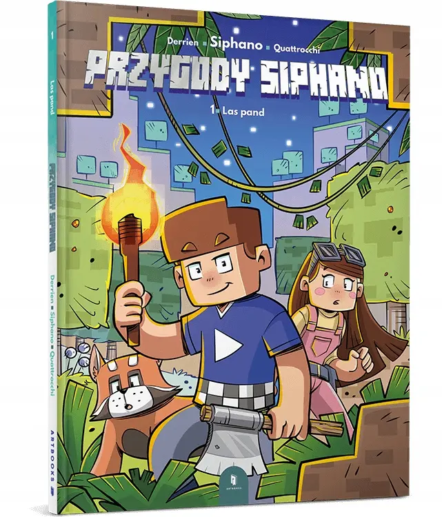 Przygody Siphano. 1. Przygody Siphano. Las pand. Tom 1 - Książki