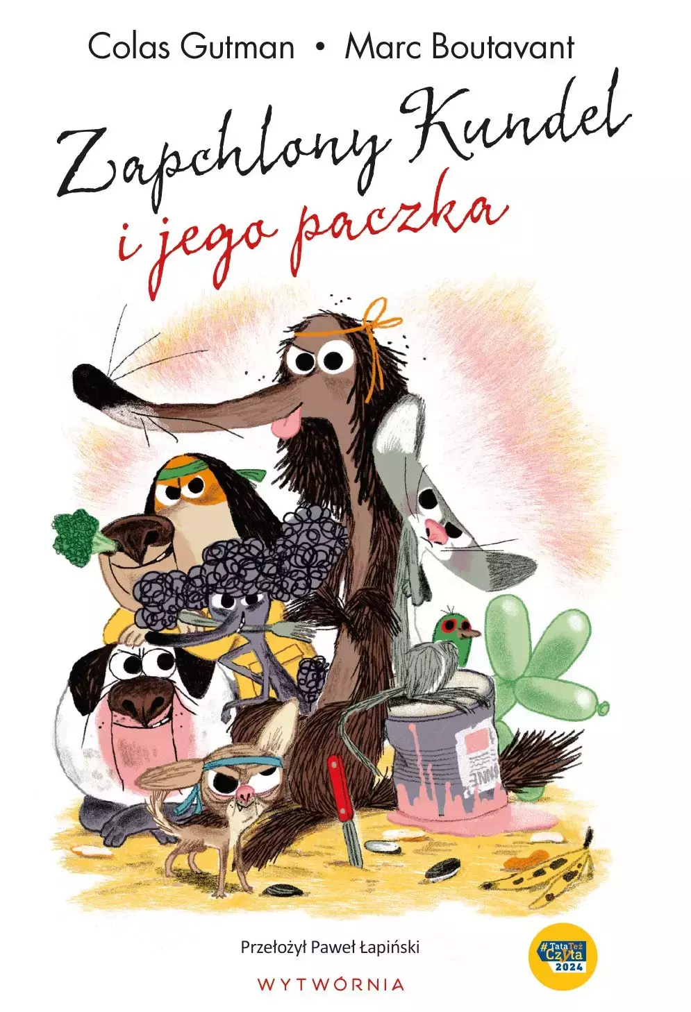 Zapchlony Kundel i jego paczka - Książki