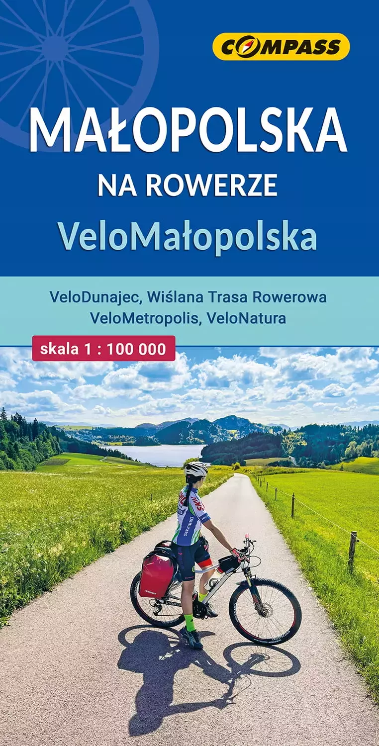 MAŁOPOLSKA NA ROWERZE VeloMałopolska - Książki
