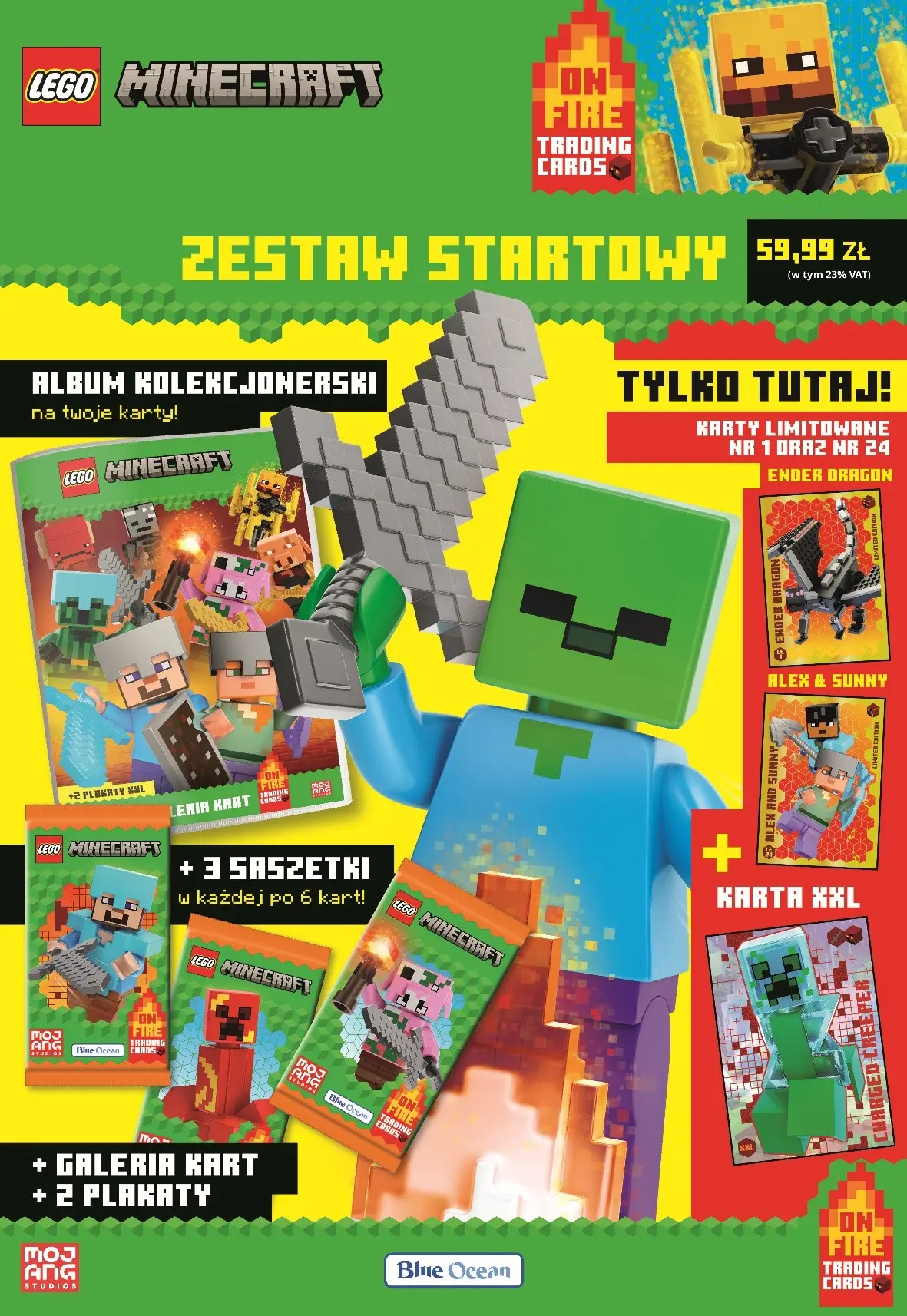 LEGO Minecraft TCC seria 3 Zestaw startowy - Zabawki