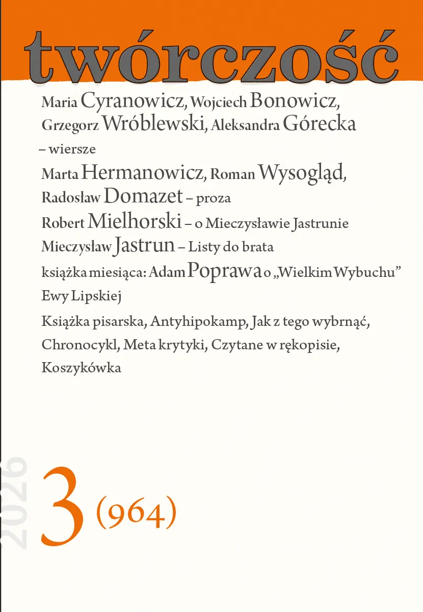 Twórczość 3/2026 - Książki