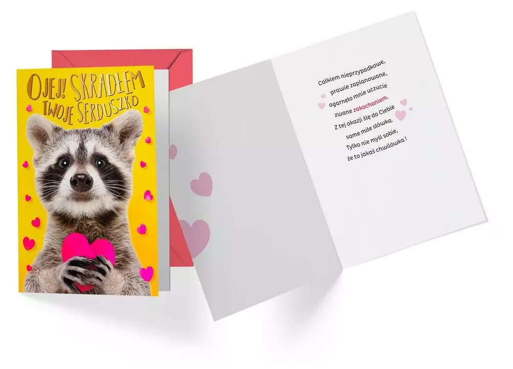 Karnet B6 Walentynki - Papiernicze i szkolne