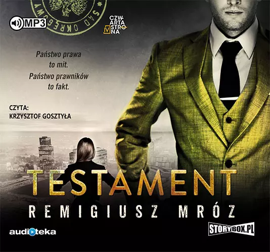 Testament. Audiobook - Audiobooki