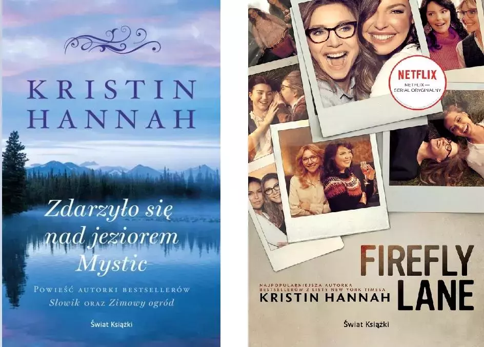 Pakiet: Zdarzyło się nad jeziorem.../ Firefly Lane - Książki