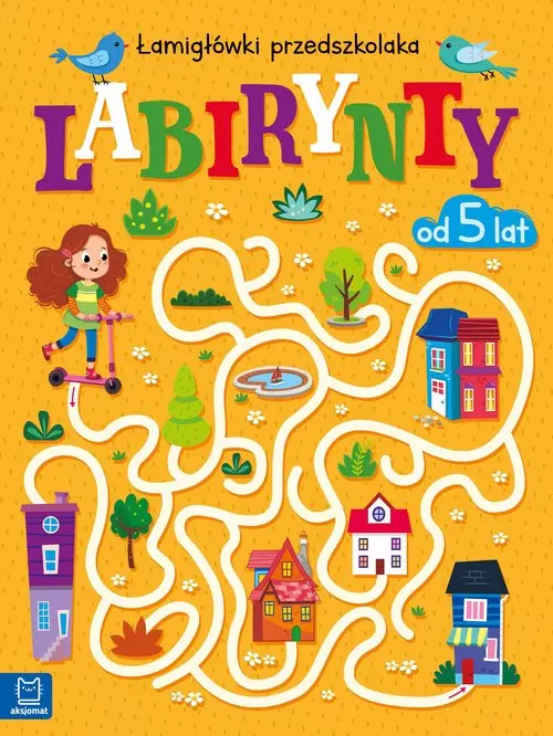 Labirynty. Łamigłówki przedszkolaka od 5 lat - Książki