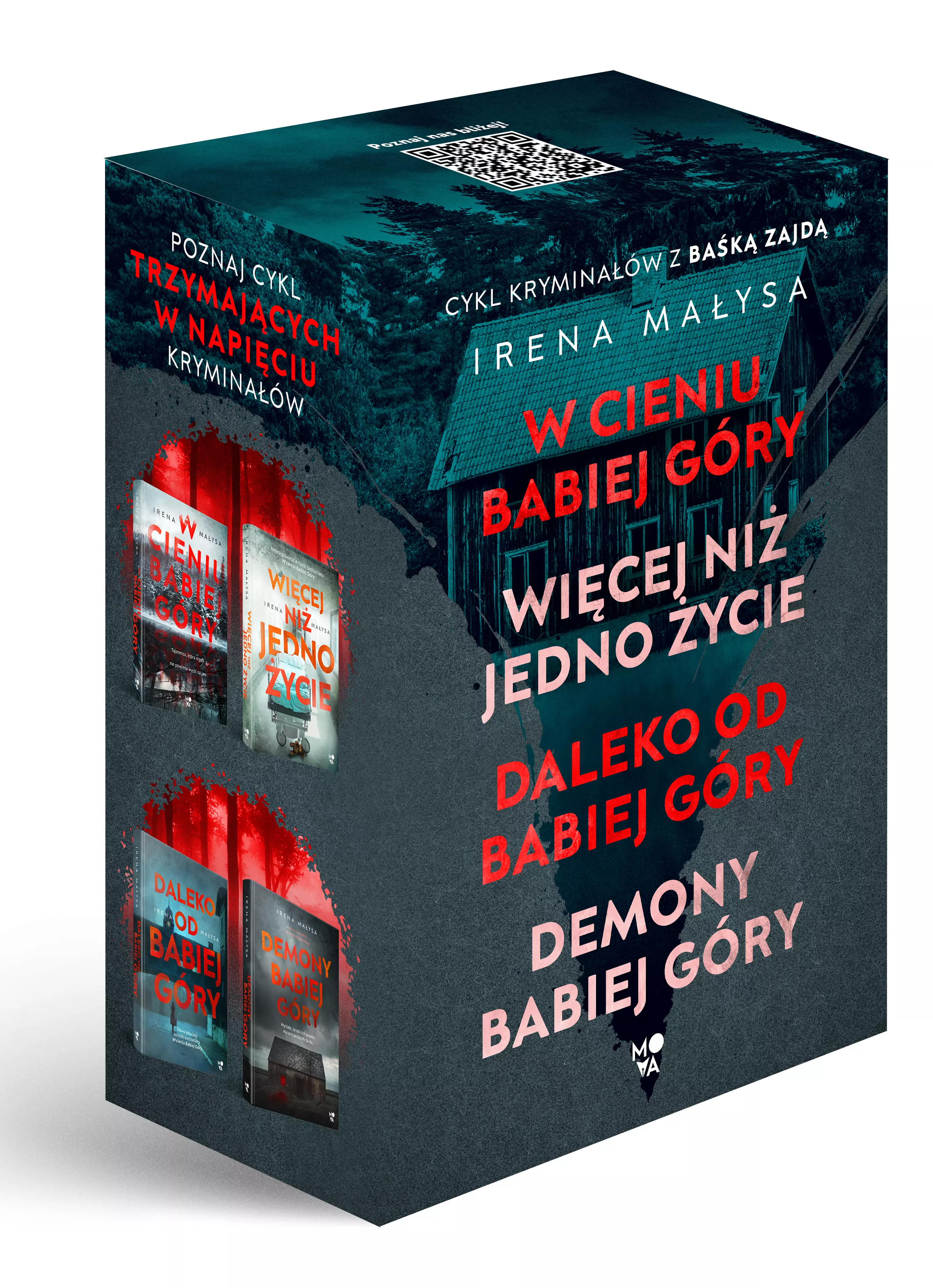 Pakiet: W cieniu Babiej Góry, Daleko od Babiej Góry, Demony Babiej Góry, Więcej niż jedno życie - Książki