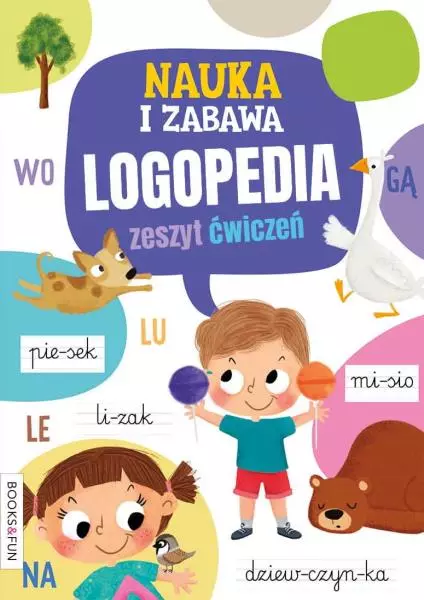 Nauka i zabawa. Ćwiczenia logopedyczne - Książki