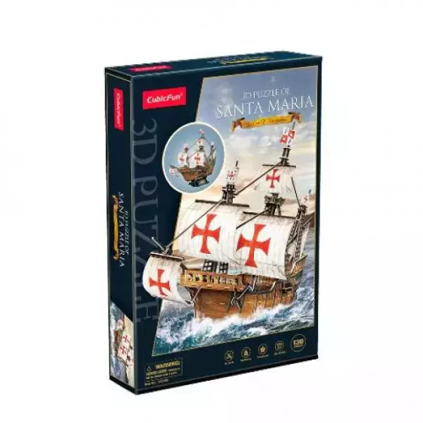 Puzzle 3D Santa Maria T4038H Cubic Fun