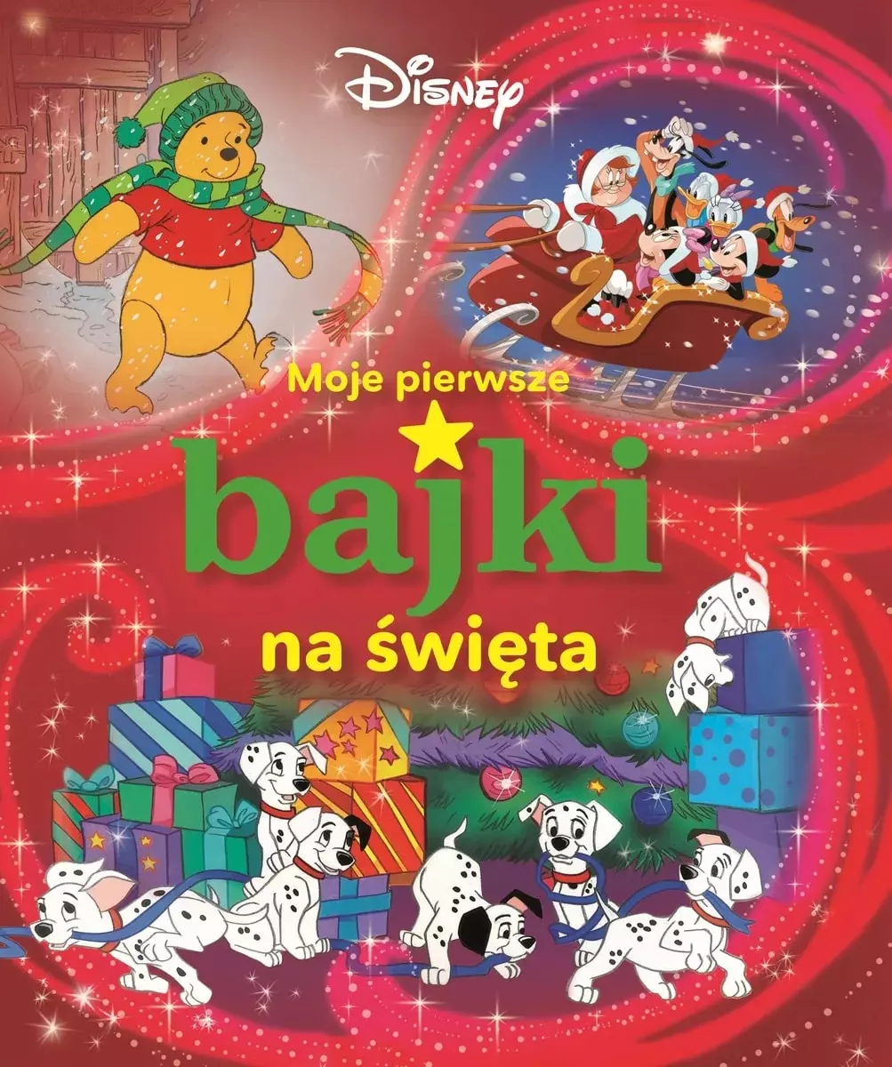 Moje pierwsze bajki na święta. Disney - Książki