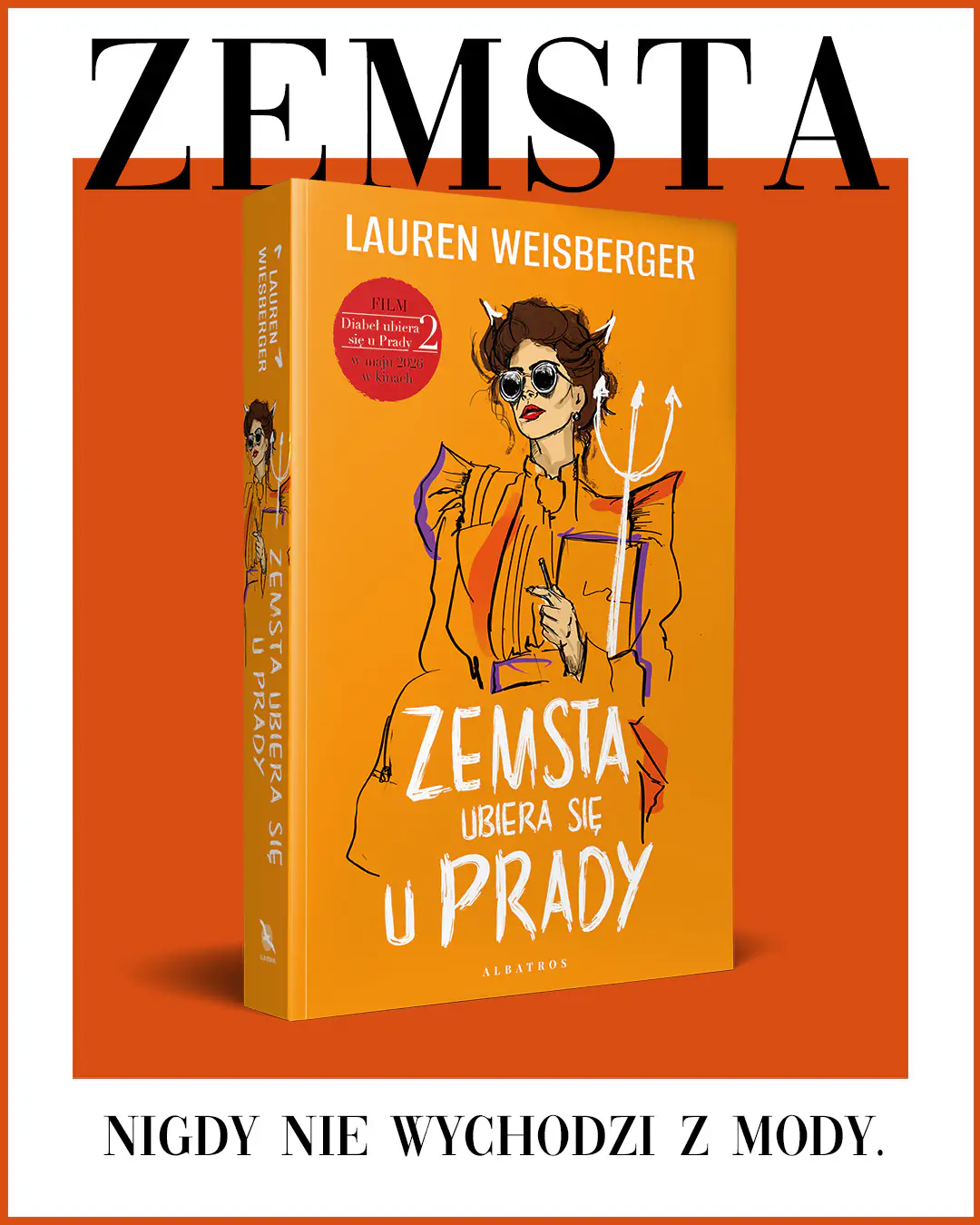 Zemsta ubiera się u Prady - Książki