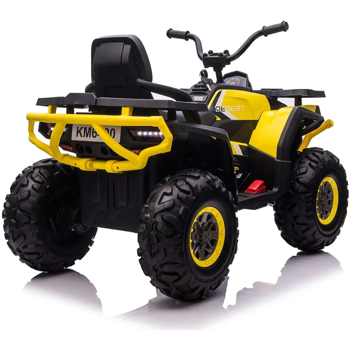 Quad Auto na Akumulator Traper Żółty 1033013 - Zabawki