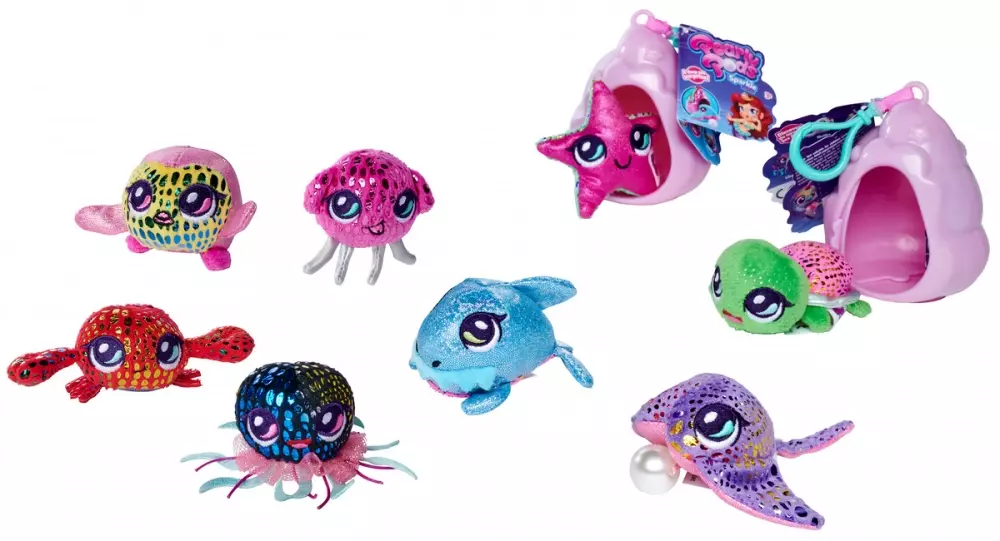 Pearly Pods. Brokatowa seria, podwodny świat - Zabawki