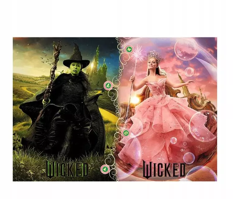 Puzzle 1000 elementów: Wicked: Elphaba & Glinda - Puzzle