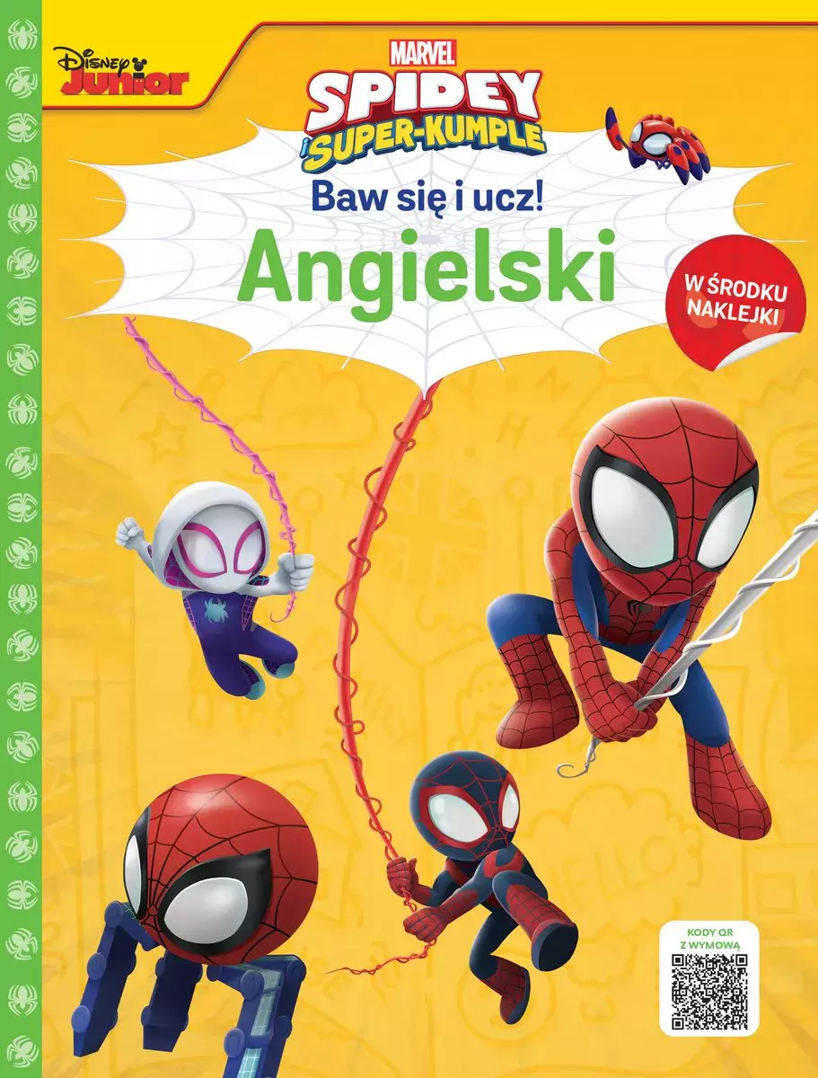 Baw się i ucz! Angielski. Marvel Spidey i super-kumple - Książki