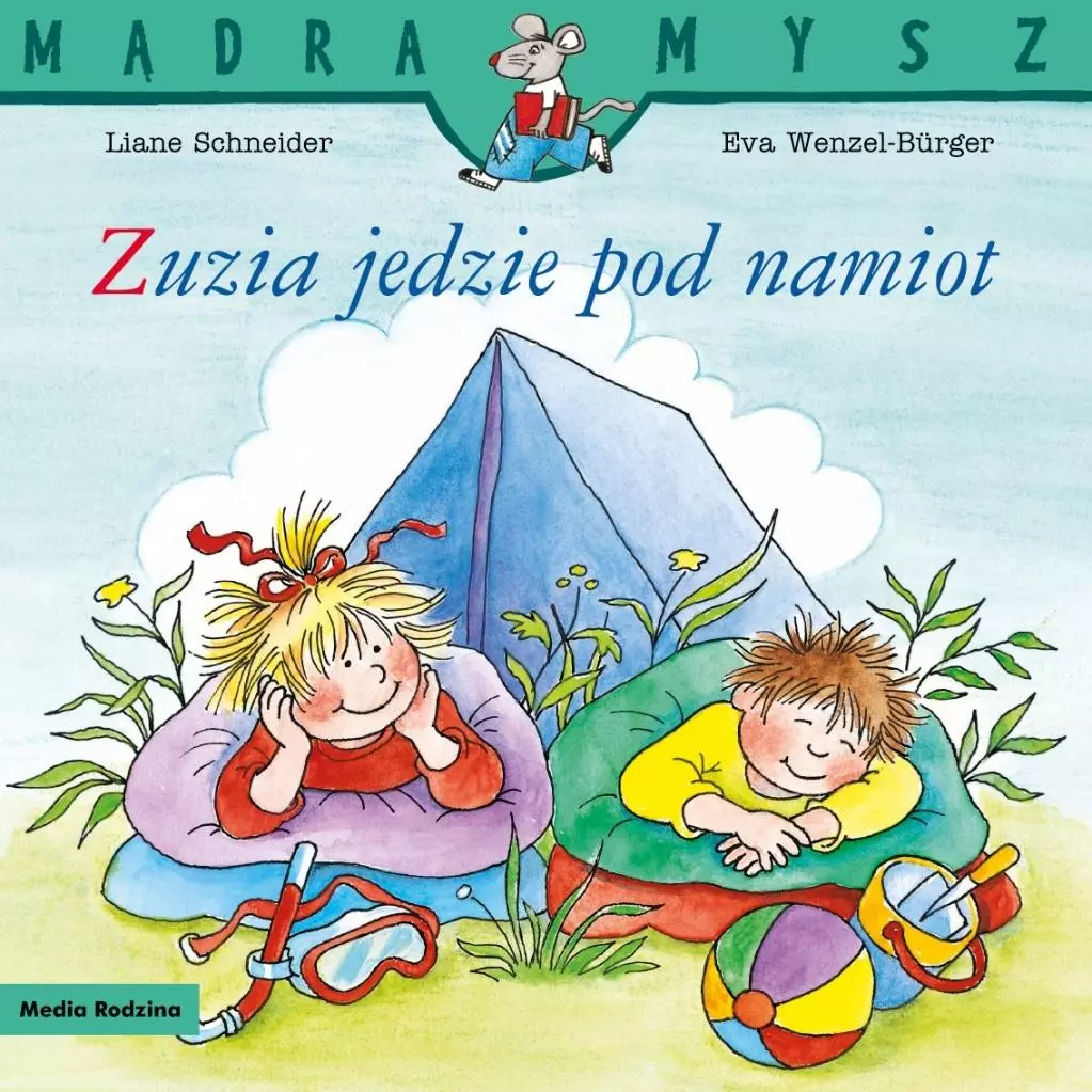 Mądra Mysz. Zuzia jedzie pod namiot - Książki