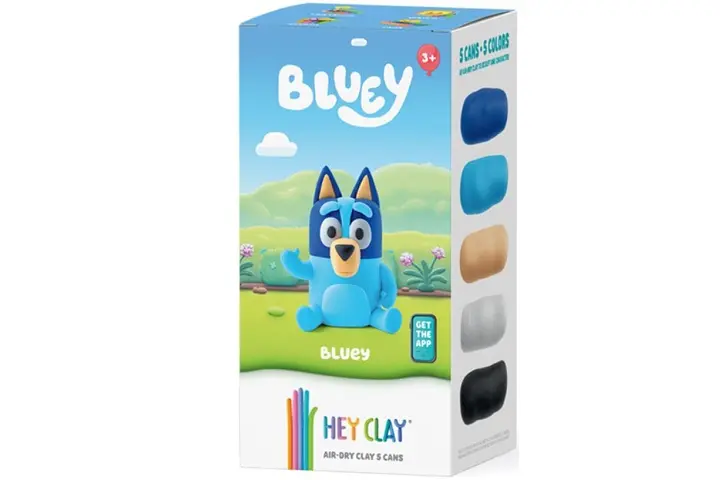 Hey Clay. Bluey + akcesoria - Zabawki