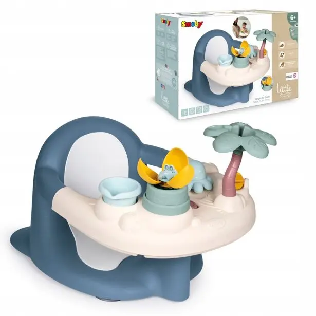 Smoby Little Smoby Siedzisko do wanny 2 w 1 - Zabawki