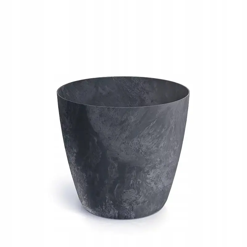 Doniczka Mate Beton Effect 14CM Antracyt - Elektronika i akcesoria
