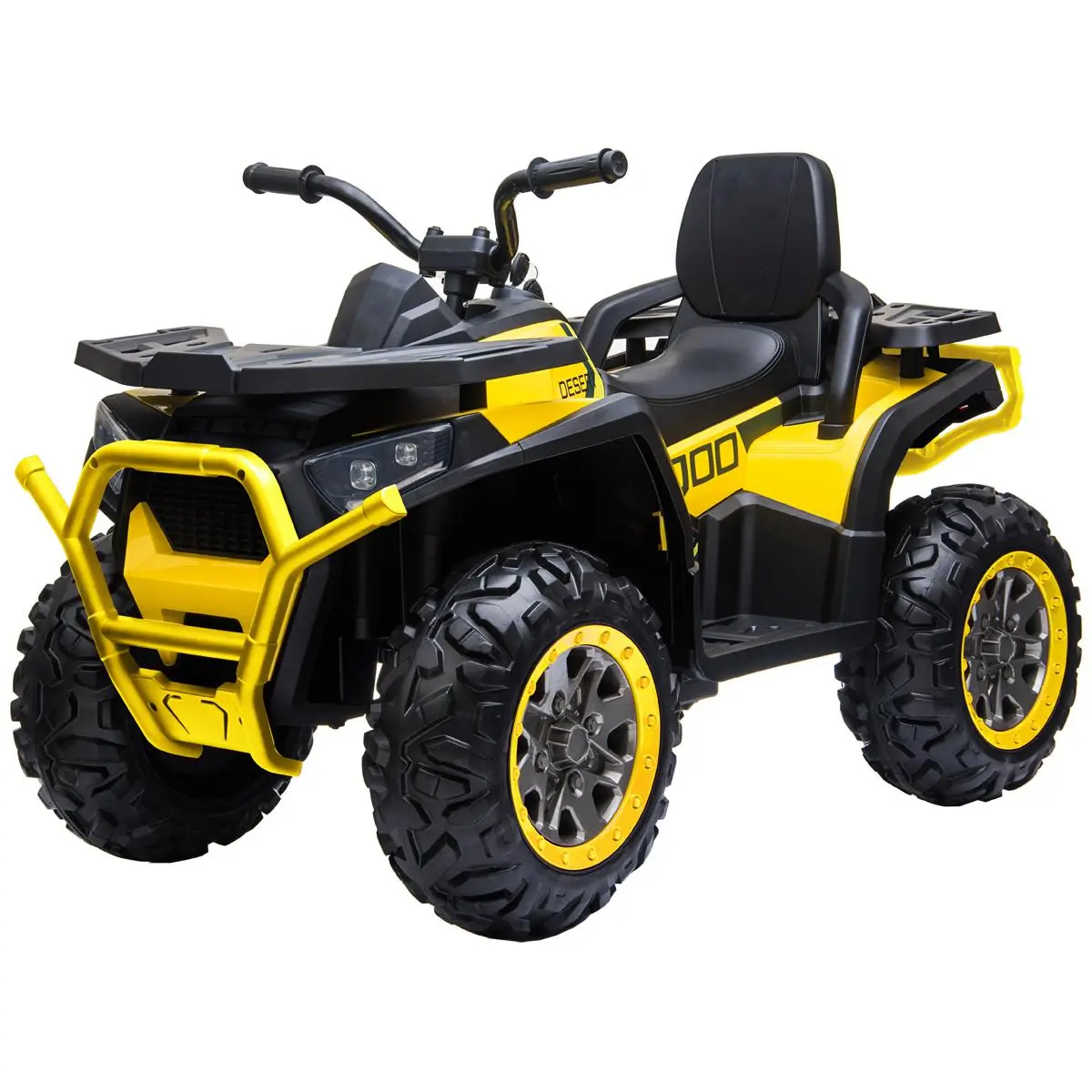 Quad Auto na Akumulator Traper Żółty 1033013 - Zabawki