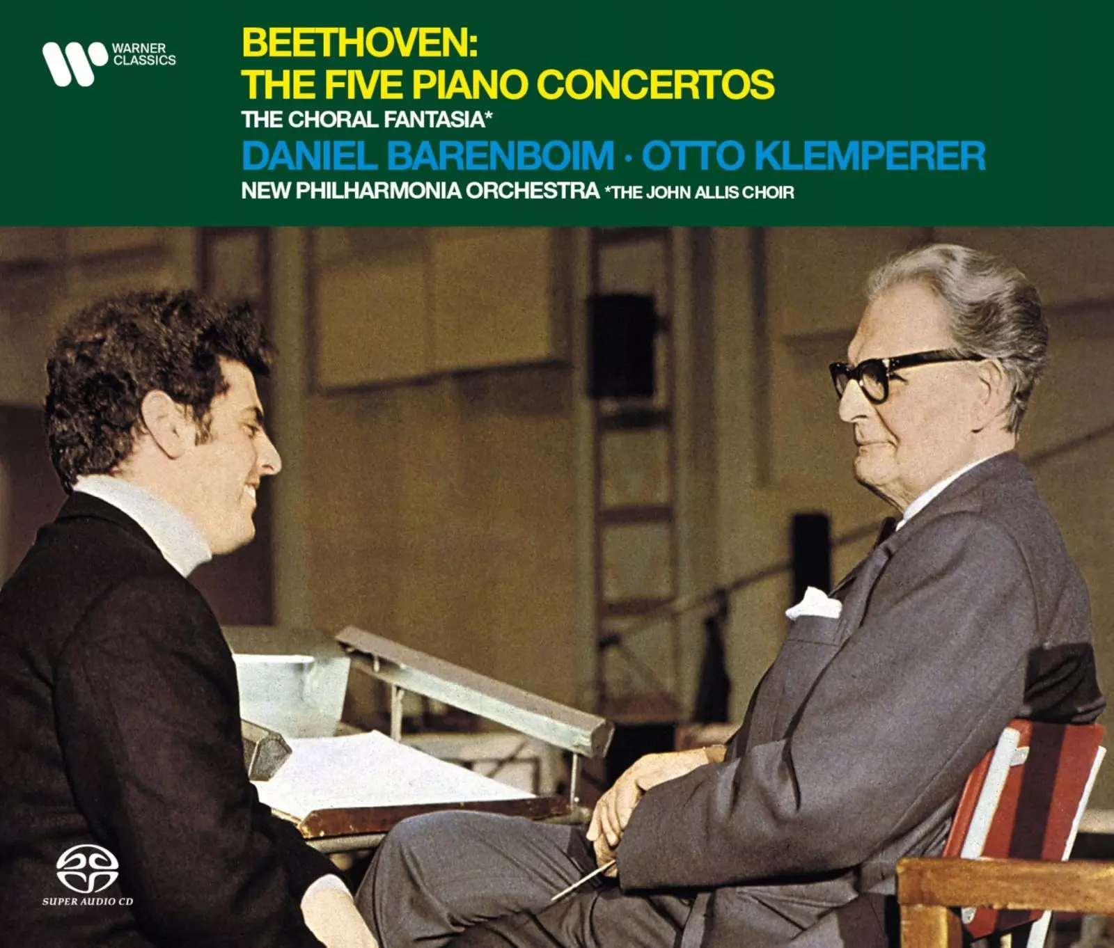 Beethoven: The 5 Piano Concertos, Choral Fantasy, CD - Muzyka