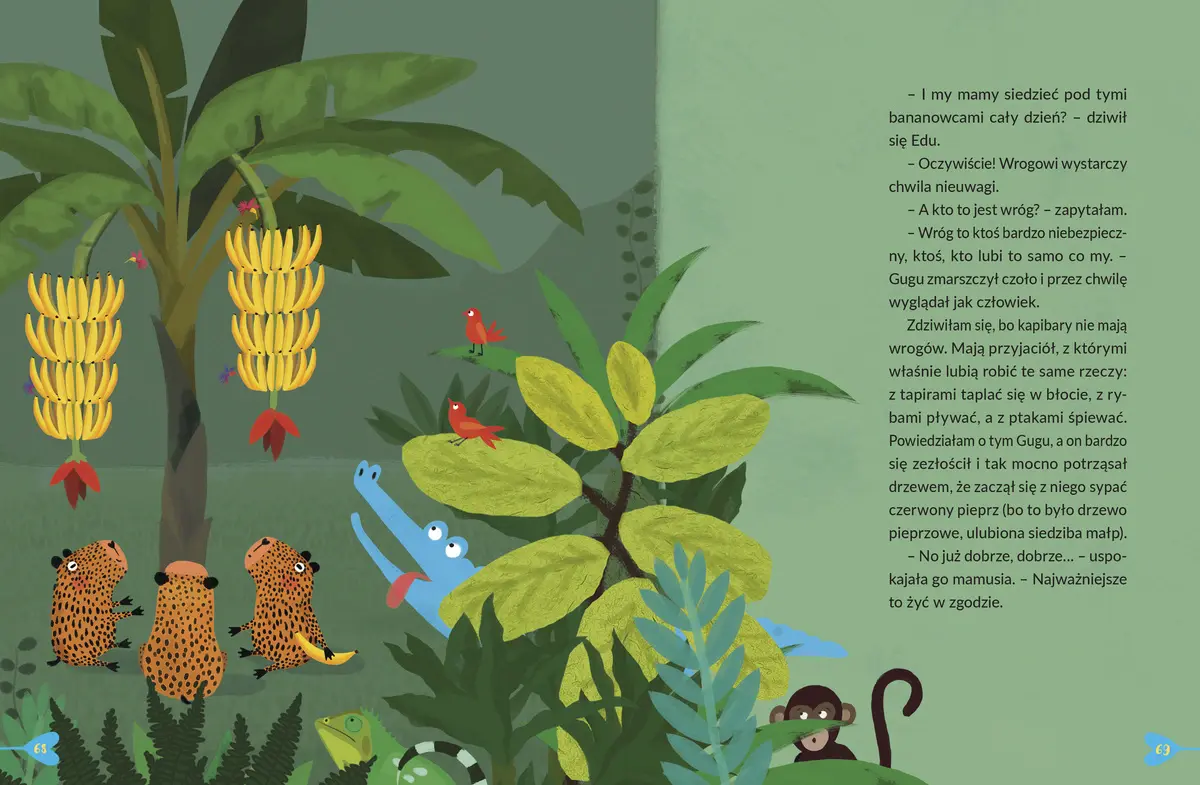 Kapibara Barbara i małpie figle - Książki