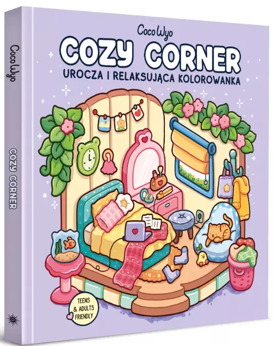 Cozy Corner. Urocza i relaksująca kolorowanka - Książki