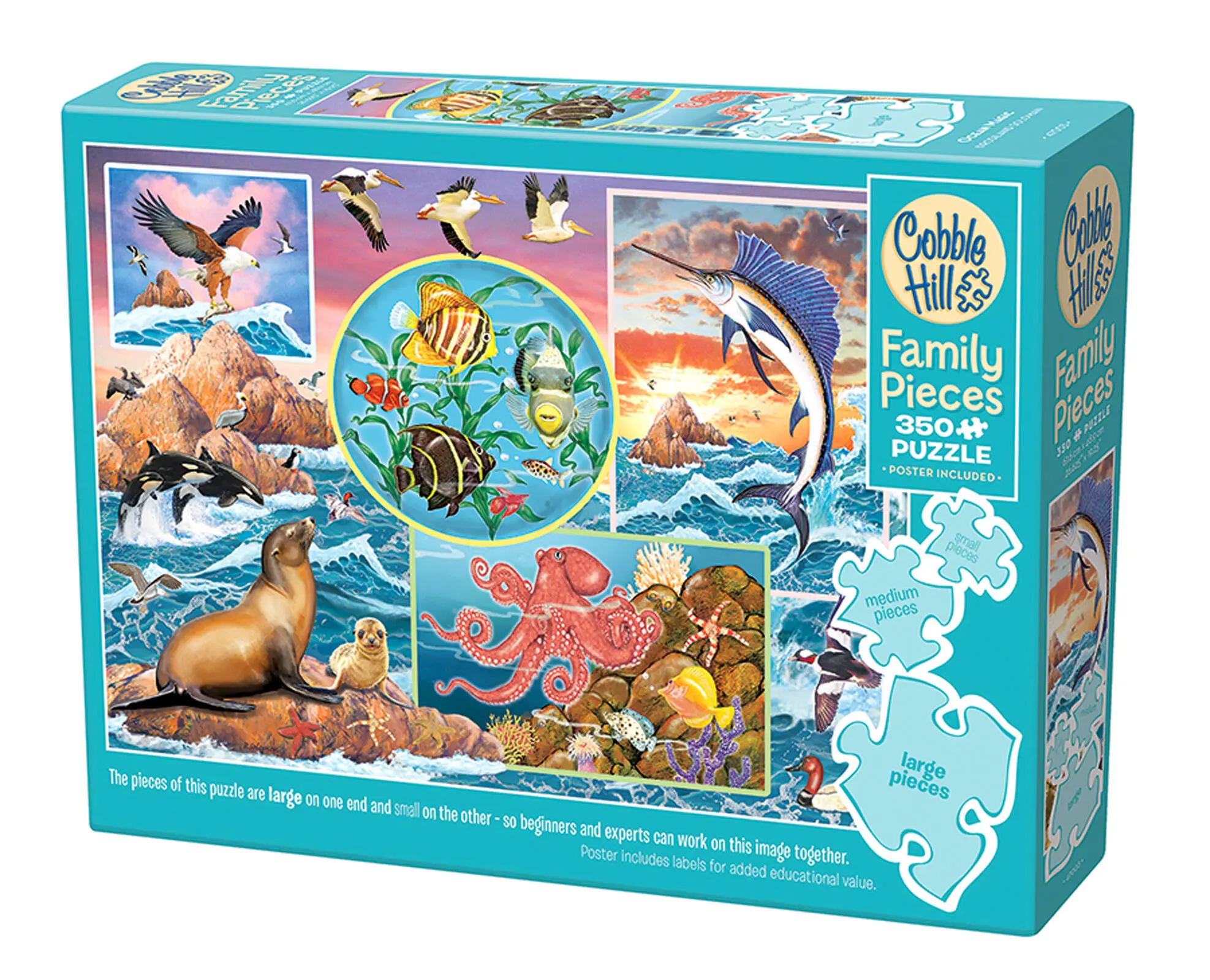 Puzzle 350 Magiczny ocean 112675