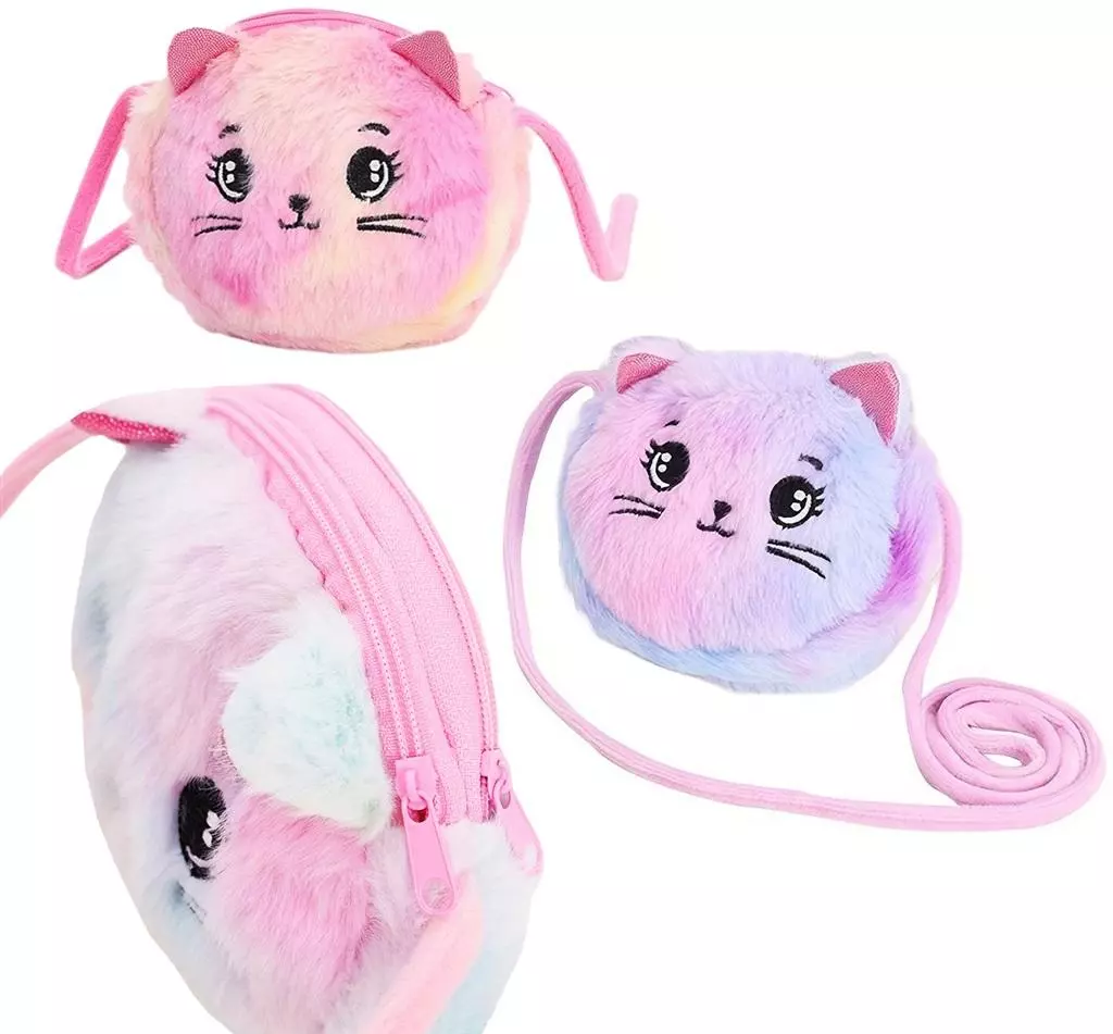 Torebka pluszowa kotek - Papiernicze i szkolne