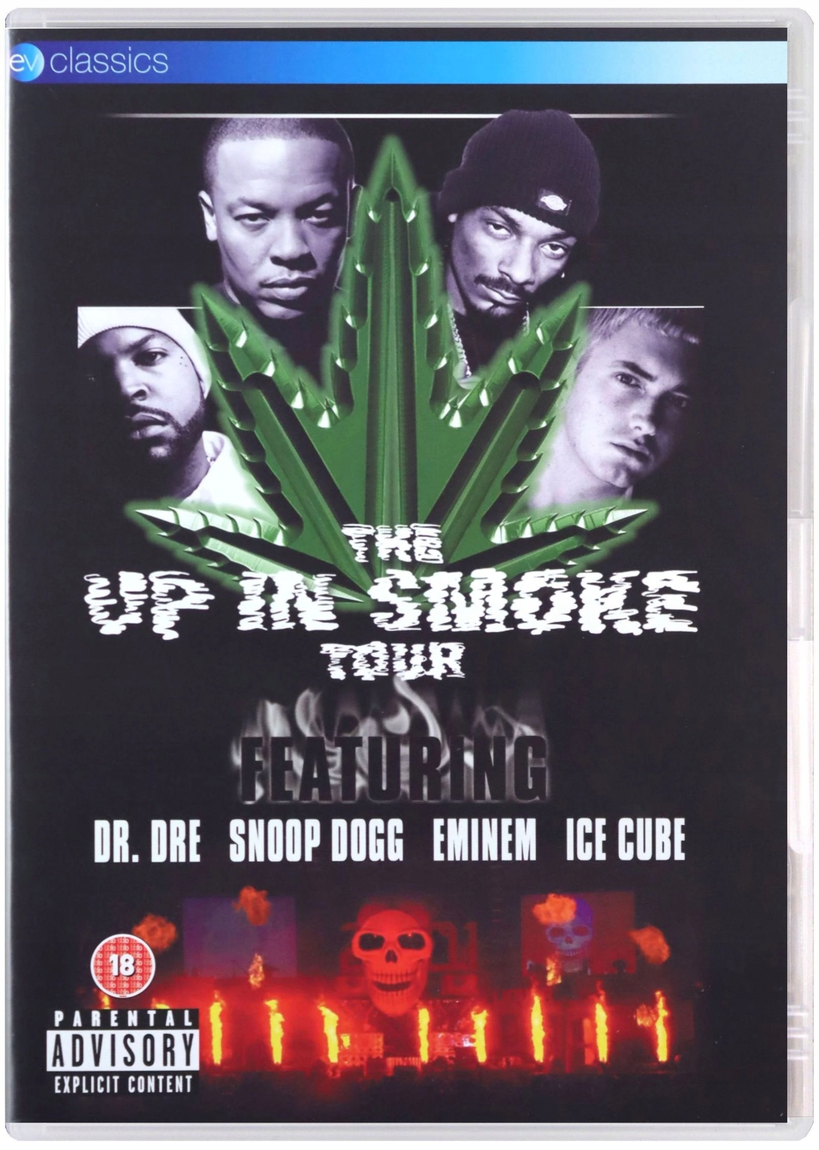 Up In Smoke Tour, DVD - Muzyka