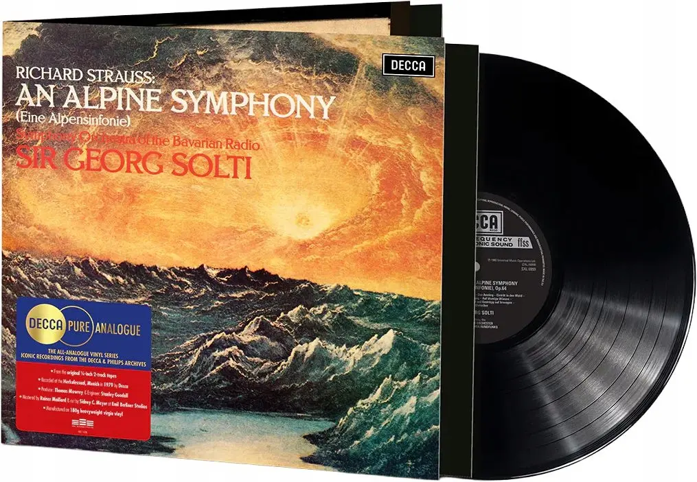 R. Strauss: Eine Alpensinfonie, Op. 64, Winyl - Muzyka