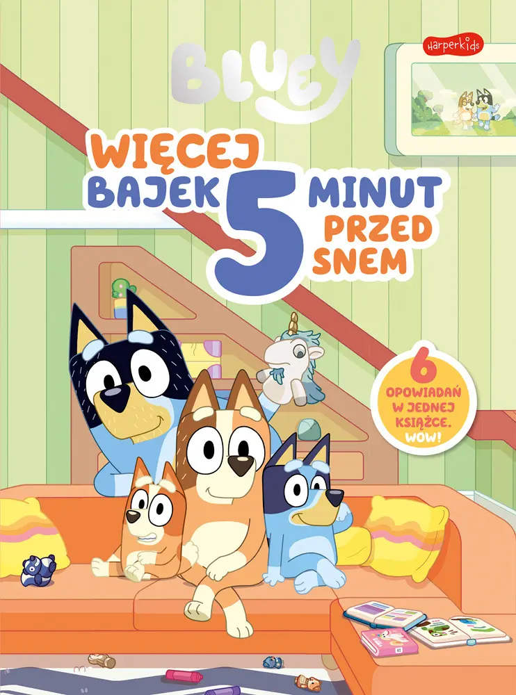 Bluey. Więcej bajek 5 minut przed snem
