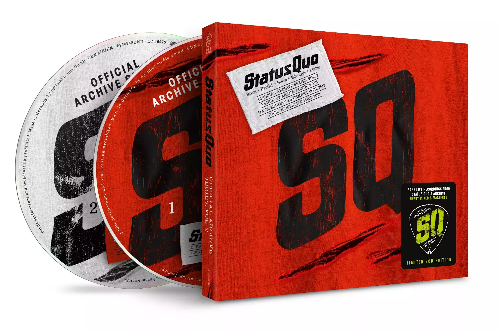 Official Archive Series Vol 2 Live In London, CD - Muzyka