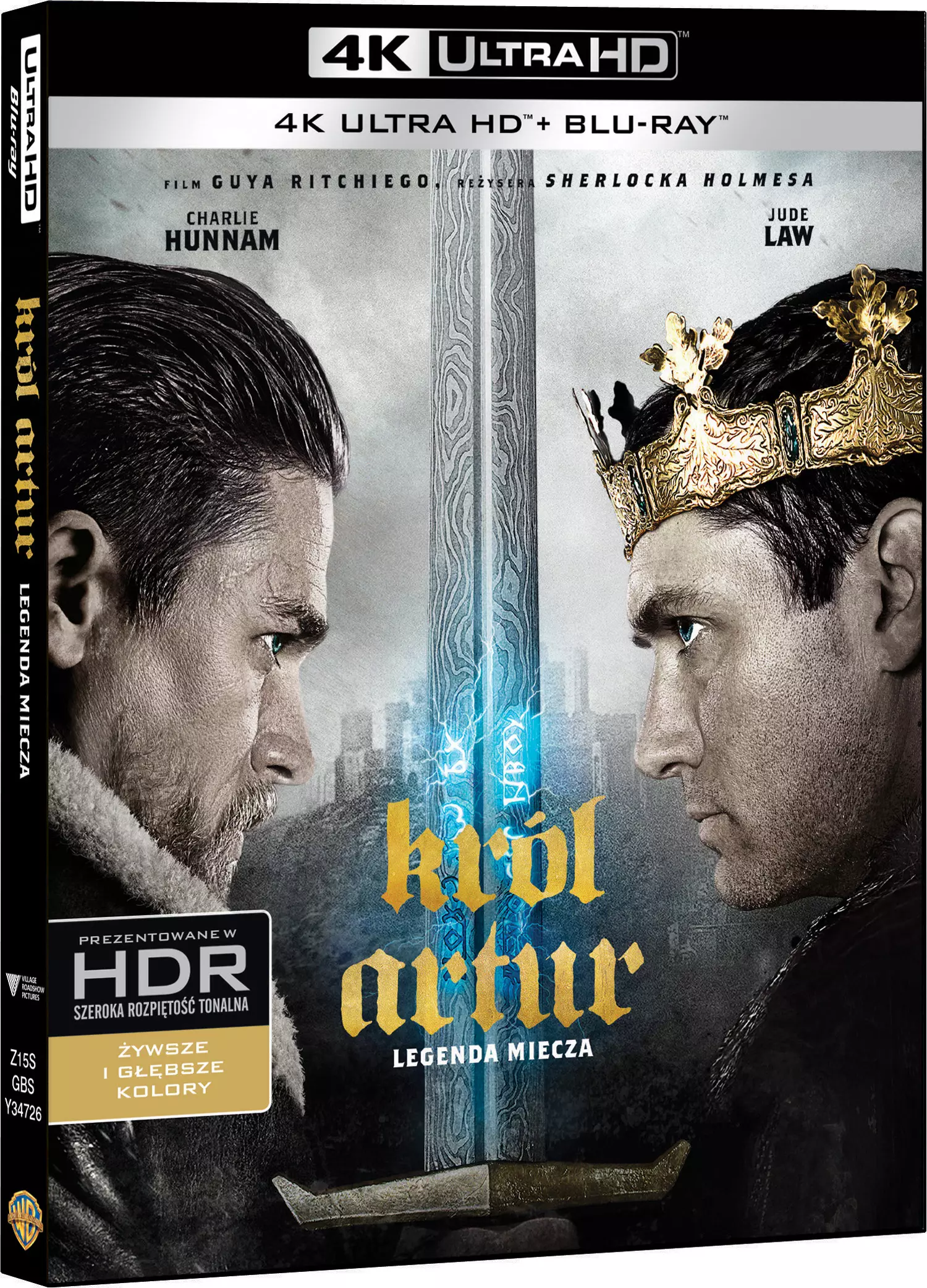 Król Artur. Legenda miecza, Blu-ray + Blu-ray 4K - Filmy