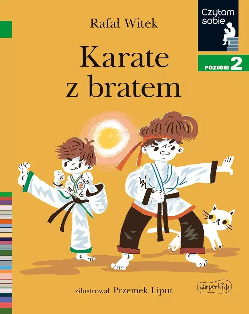 Czytam sobie. Poziom 2. Karate z bratem - Książki