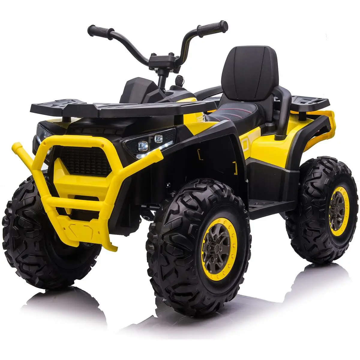 Quad Auto na Akumulator Traper Żółty 1033013 - Zabawki