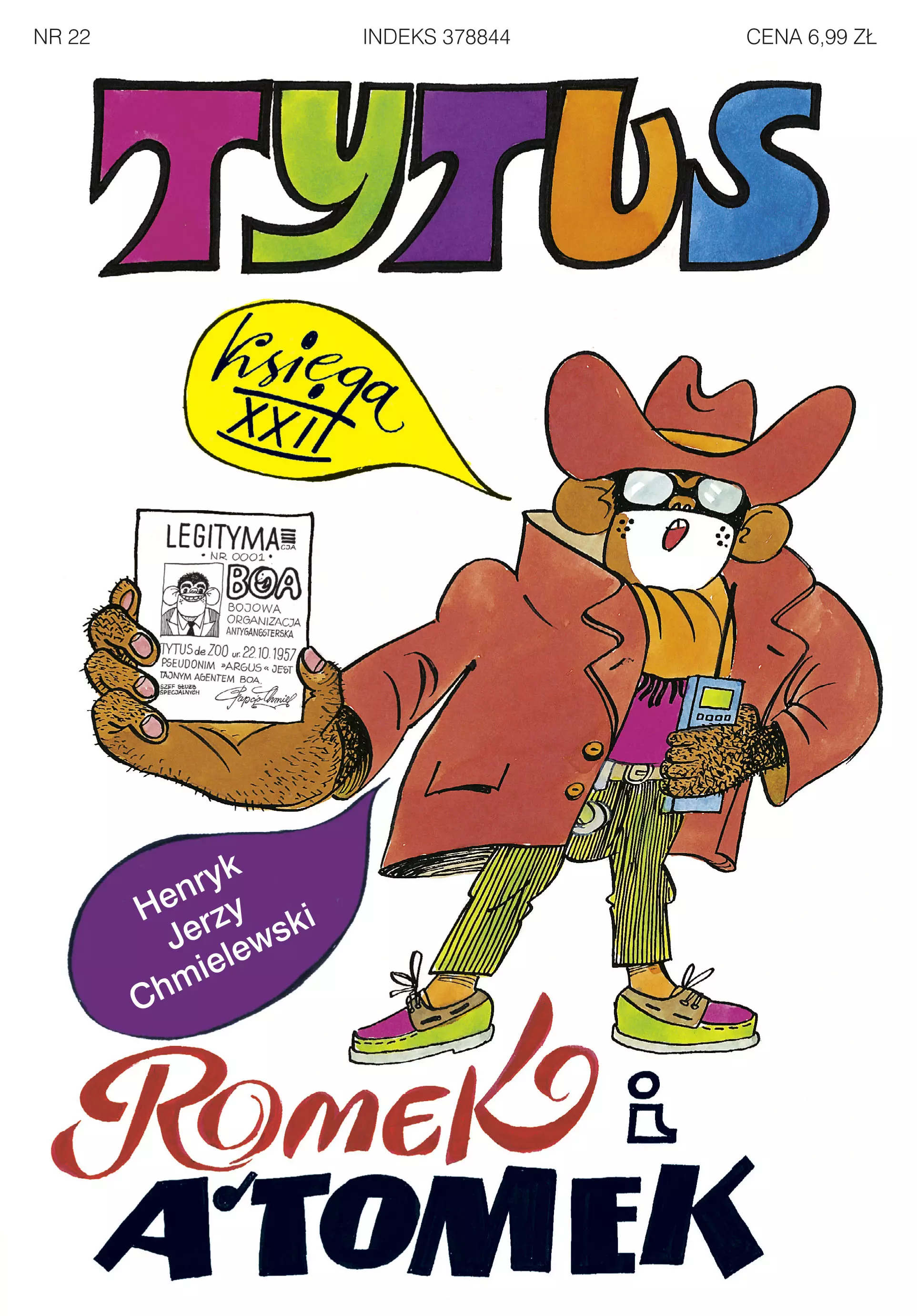 Tytus, Romek i A'Tomek. Księga XXII. Tytus gangsterem - Książki