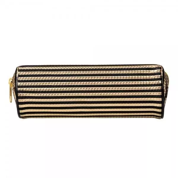 Piórnik saszetka metaliczny złoty STRIGO - Papiernicze i szkolne