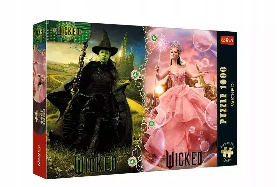 Puzzle 1000 elementów: Wicked: Elphaba & Glinda - Puzzle