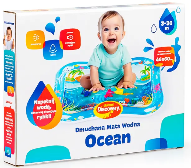 Dmuchana mata wodna, ocean - Zabawki