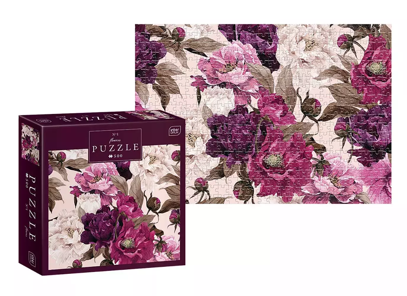 Puzzle 500 elementów. Flowers