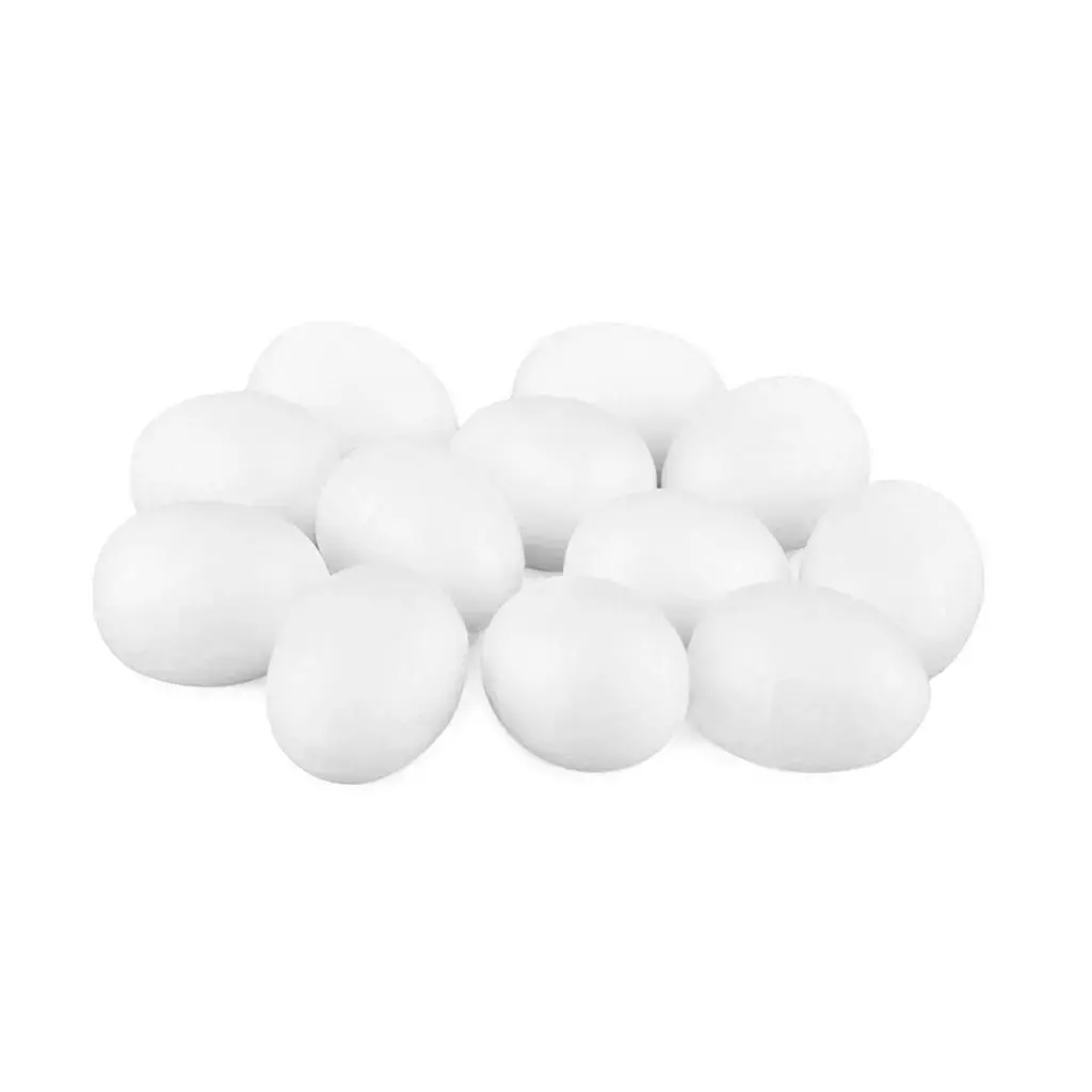 Jajka styropianowe 4cm 12szt - Papiernicze i szkolne