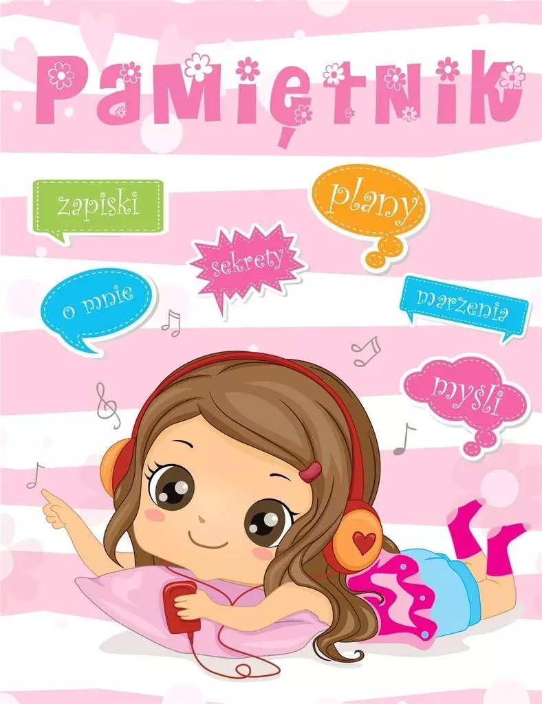 Pamiętnik - różowy - Książki