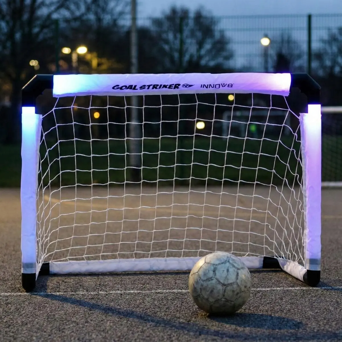 Bramka do Piłki Nożnej 78X50X55CM Świecąca RGB Enero - Elektronika i akcesoria